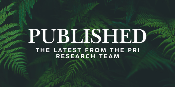 header - "PUBLISHED - The latest from the PRI Research Team"