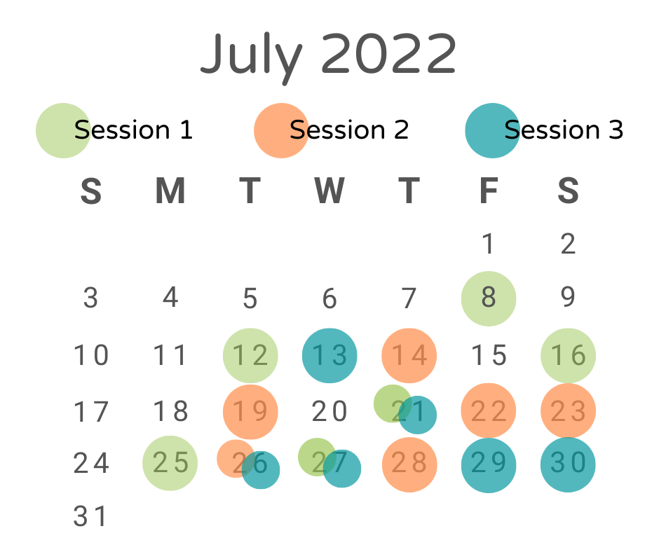 July NITO Calendar