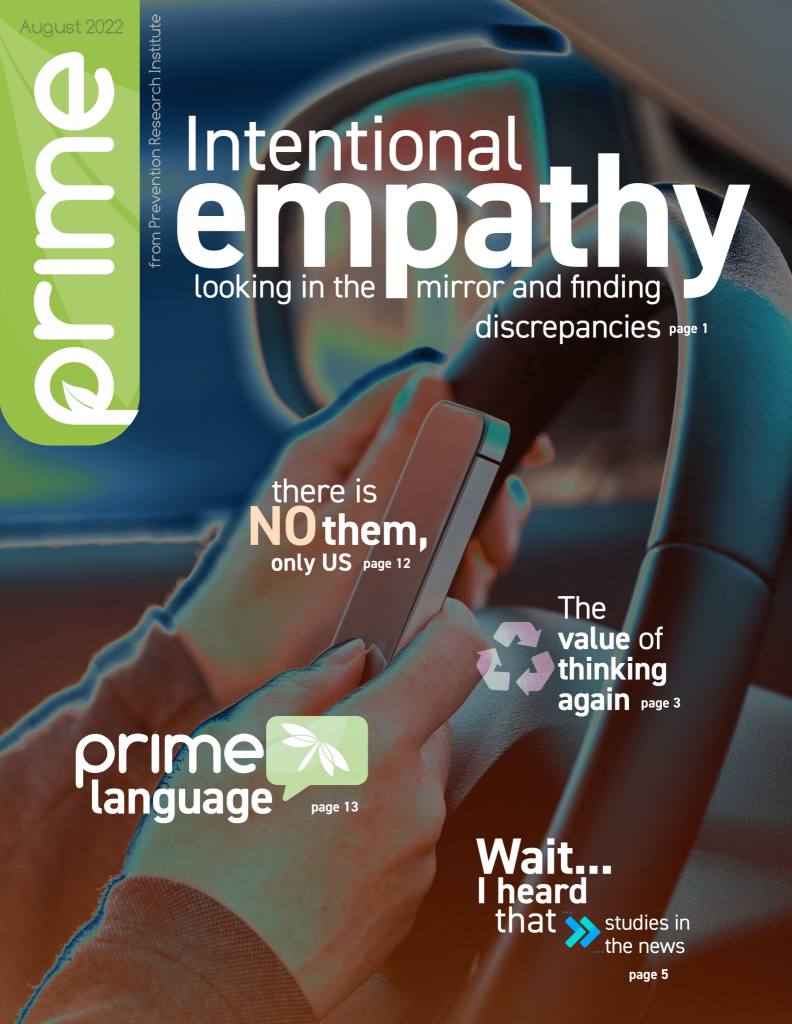Cover of Prime Newsletter