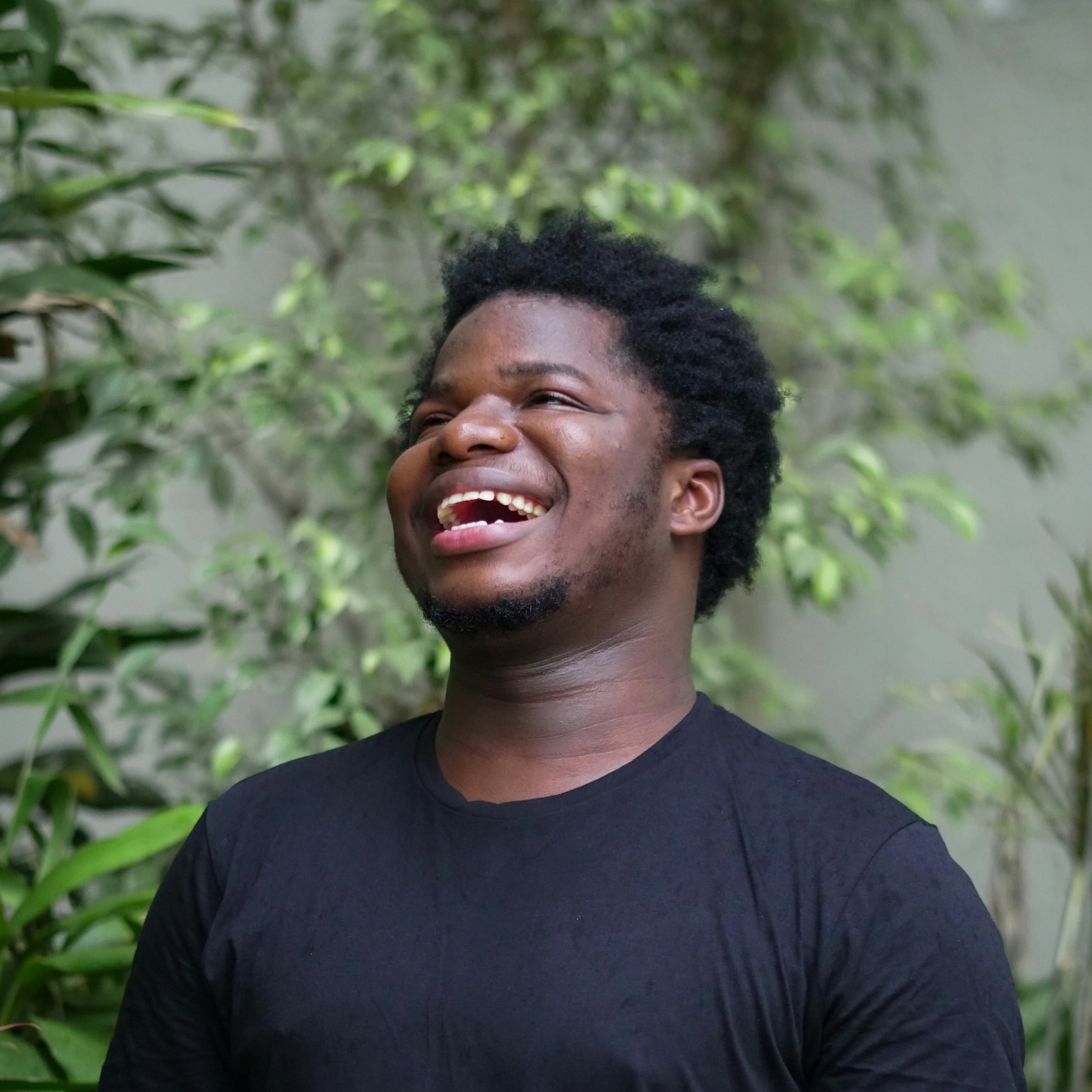 Photo of a man smiling