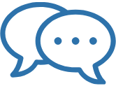 Conversation bubbles icon
